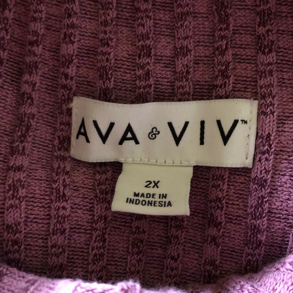 Ribbed Mockneck - Picture 2 of 2